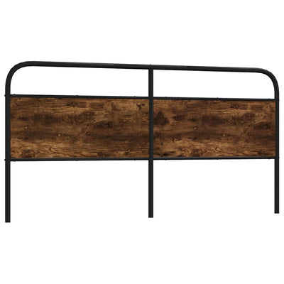 Savutammi sängynpääty Amantino 200cm (teräs ja puu)