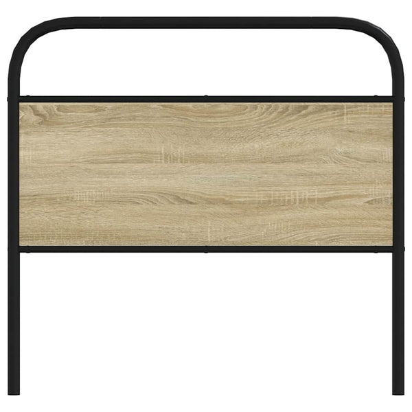 Vaihtopääty Sonoma-tammi 100 cm teräs ja puu