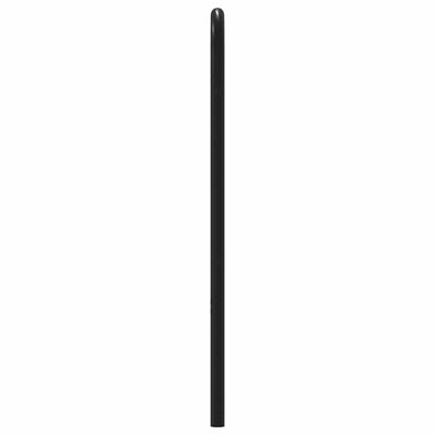 Sängynpääty Sonoma-tammi 120 cm teräs ja tekninen puu