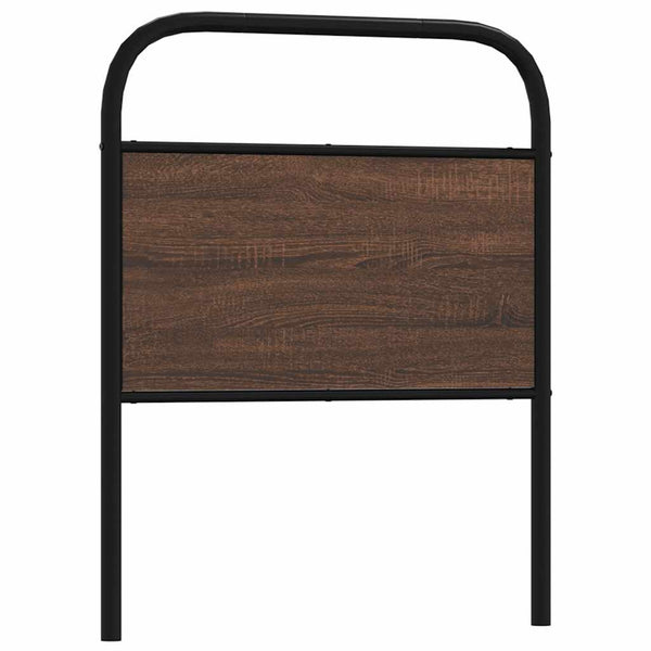 Vaihtopääty ruskea tammi 75 cm teräs ja puu