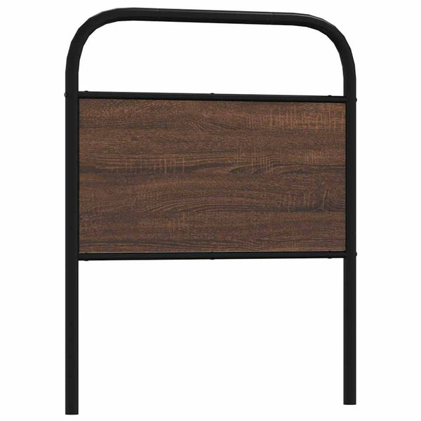 Vaihtopääty ruskea tammi 80 cm teräs ja puu