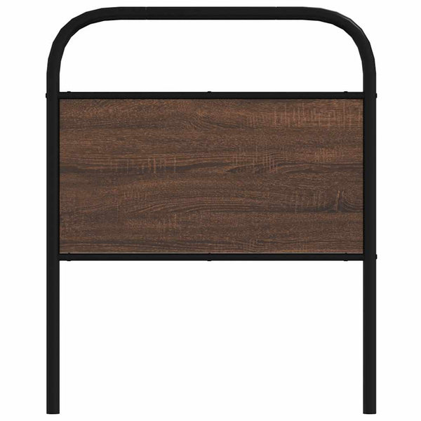 Vaihtopääty ruskea tammi 80 cm teräs ja puu