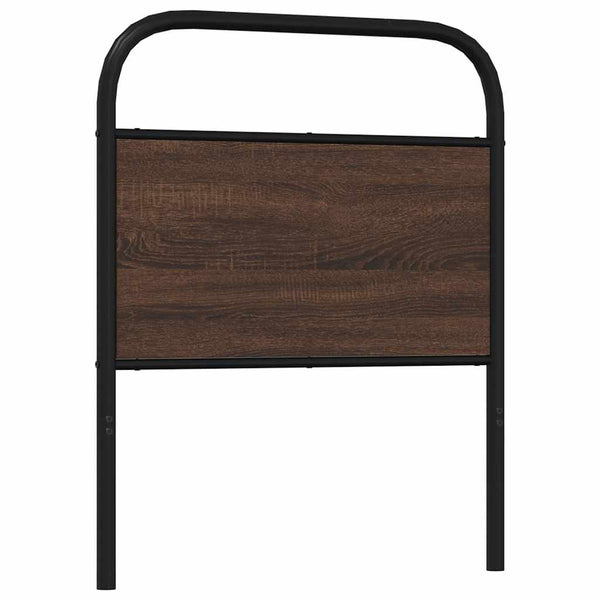 Vaihtopääty ruskea tammi 80 cm teräs ja puu