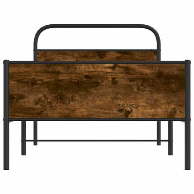 Sonoma-tammi sängynrunko ilman patjaa Mirci 90x200cm (puinen)