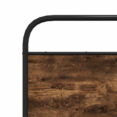 Sonoma-tammi sängynrunko ilman patjaa Mirci 140x190cm (puinen)