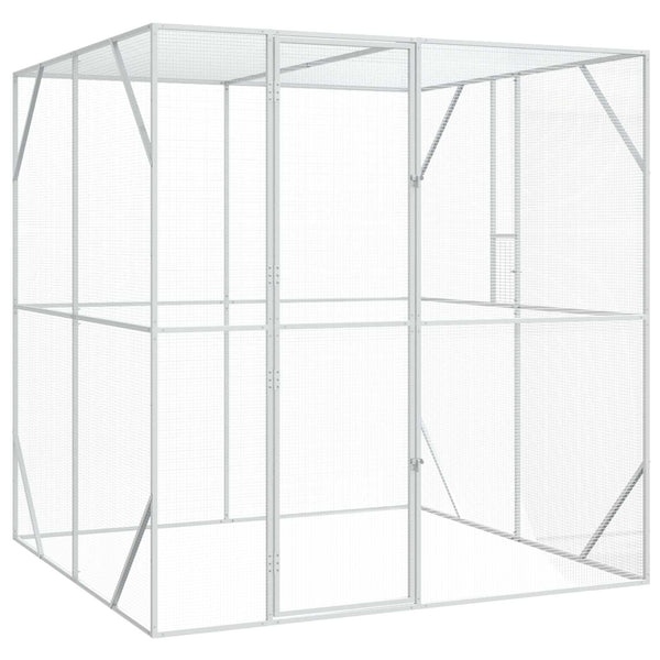 Lintuhäkki Hopea 209 x 202 x 214 cm