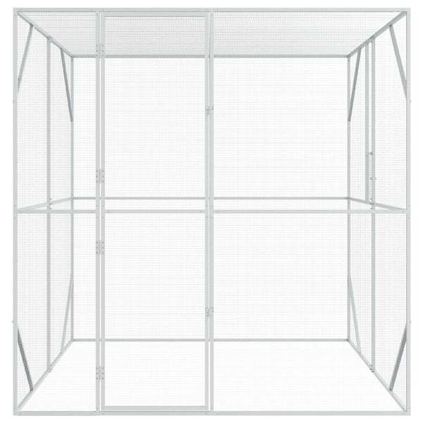 Lintuhäkki Hopea 209 x 202 x 214 cm