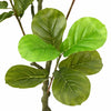 Vihreä keinotekoinen ficus tree Gustaf 30 Lehdet 125cm