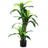 Vihreä keinotekoinen dracaena tree Dumitras 120cm (36 lehdet)