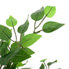 Vihreät keinotekoinen ficus plant Aristeia 120cm (788 lehdet)