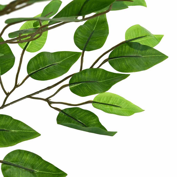 Vihreä keinotekoinen ficus plant Aristeia 200cm (1260 lehdet)