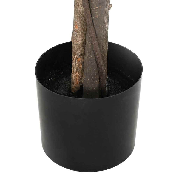 Vihreä keinotekoinen ficus plant Aristeia 200cm (1260 lehdet)