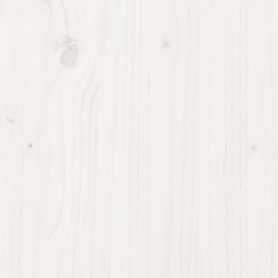 Valkoinen vuodesohva patjalla Valegia 80x200cm (mänty)