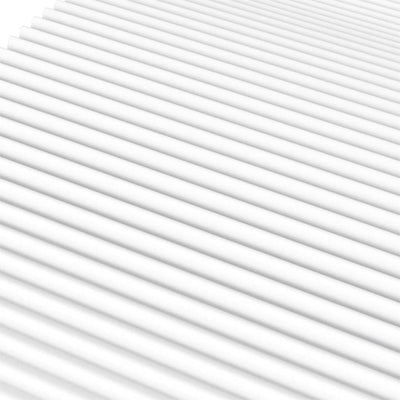 Valkoinen vuodesohva patjalla Valegia 90x200cm (mänty)