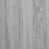 Kylpyhuoneen kaappi rullatelineellä harmaa Sonoma 20,5x20x90 cm