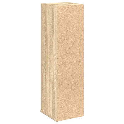 Sonoma oak kylpyhuonekaappi rullatelineellä Davilica 20,5x22x72cm