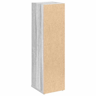 Harmaa sonoma kylpyhuonekaappi rullatelineellä Davilica 20,5x22x72cm