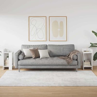 Valkoinen sivupöydät Nemethi 25,5x27x60cm (2 kpl hyllyllä)