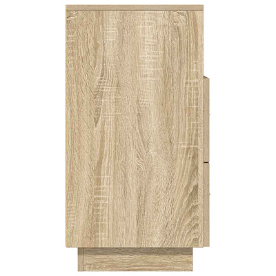 Sonoma-tammi yöpöytäkaappi Tiziano 36x36x68cm (kahdella laatikolla)