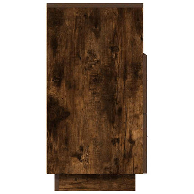 Savutammi yöpöytäkaappi Tiziano 36x36x68cm (kahdella laatikolla)