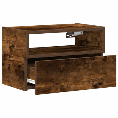 Savutammi seinäkiinnitettävä yöpöytä Geneva 45x26x28,5cm