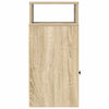 Yöpöytäkaapit 2 kpl laatikolla Sonoma-tammi 25x31x66 cm
