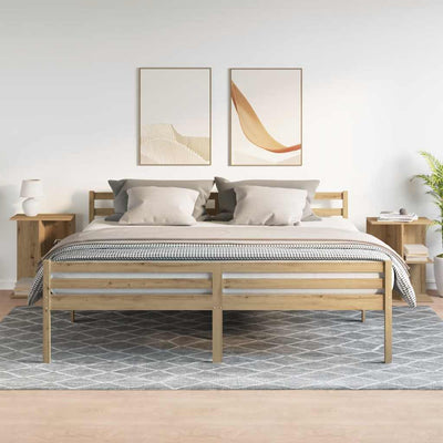 Tammi yöpöydät Jorjel 46,5x29x61cm (2 kpl käsityöläinen, puinen)