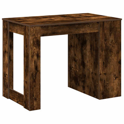 kirjoituspöytä laatikolla ja hyllyllä savutammi 102x62x77,5 cm