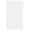 Valkoinen yöpöytäkaapit laatikolla Rajmund 20x36x60cm (2 kpl)