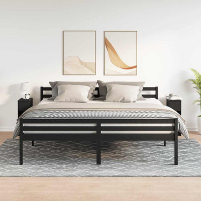 Musta tammi yöpöytäkaapit laatikolla Rajmund 20x36x60cm (2 kpl)