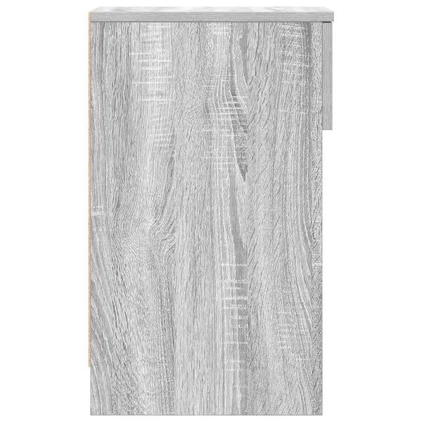 Harmaa yöpöytäkaapit laatikolla Rajmund 20x36x60cm (2 kpl sonoma)