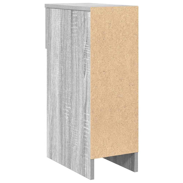 Harmaa yöpöytäkaapit laatikolla Rajmund 20x36x60cm (2 kpl sonoma)