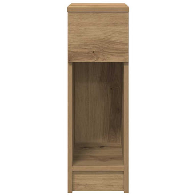 yöpöytäkaapit laatikolla 2 kpl käsityöläinen tammi 20x36x60 cm