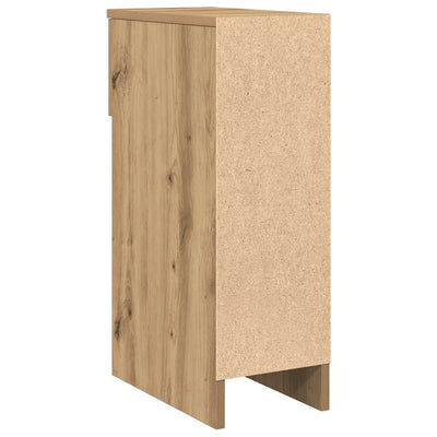 yöpöytäkaapit laatikolla 2 kpl käsityöläinen tammi 20x36x60 cm