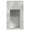 Tietokonetorniteline laatikolla Betonin harmaa 30x44x74 cm