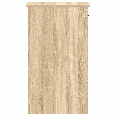 Sonoma oak tietokonetorniteline laatikolla Lidya 35x45x77cm