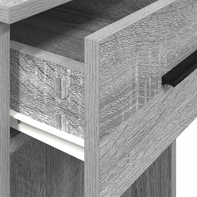 Harmaa tietokonetorniteline laatikolla Lidya 35x45x77cm