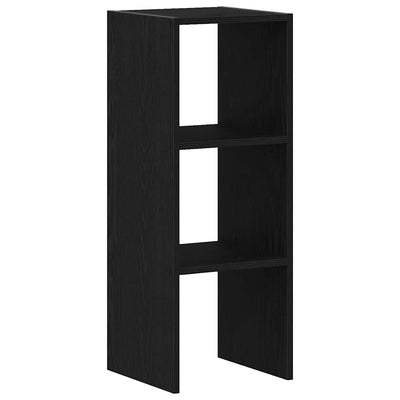 Kirjahylly Pinottava musta tammi 30x30x80 cm tekninen puu