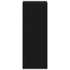 Kirjahylly Pinottava musta tammi 30x30x80 cm tekninen puu