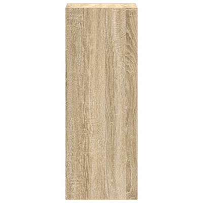 kirjahylly pinottava Sonoma tammi 30x30x80 cm tekninen puu