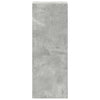 kirjahylly Pinottava betoni harmaa 30x30x80 cm tekninen puu