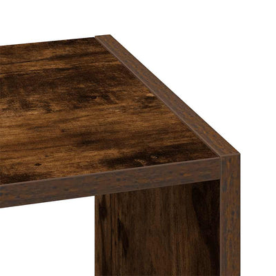 kirjahyllyt 2 kpl Pinottava savustammi 30x30x80 cm tekninen puu
