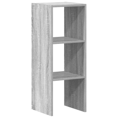 Kirjahylly Pinottava Harmaa Sonoma 30x30x80 cm tekninen puu
