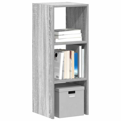 Kirjahylly Pinottava Harmaa Sonoma 30x30x80 cm tekninen puu