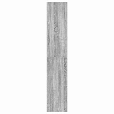 kirjahyllyt 2 kpl Pinottava harmaa Sonoma 30x30x80 cm