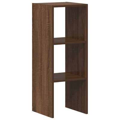Kirjahylly Pinottava ruskea tammi 30x30x80 cm tekninen puu