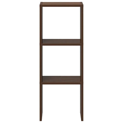 Kirjahylly Pinottava ruskea tammi 30x30x80 cm tekninen puu