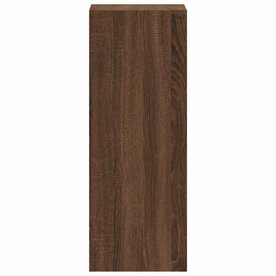 Kirjahylly Pinottava ruskea tammi 30x30x80 cm tekninen puu