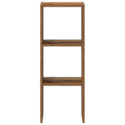 Vanha puu kirjahylly pinottava Mucenic 30x30x80cm (puinen)