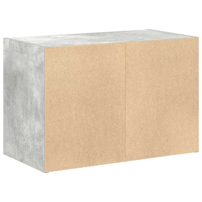 kaappi 2 laatikolla betoninharmaa 60x31x40 cm tekninen puu